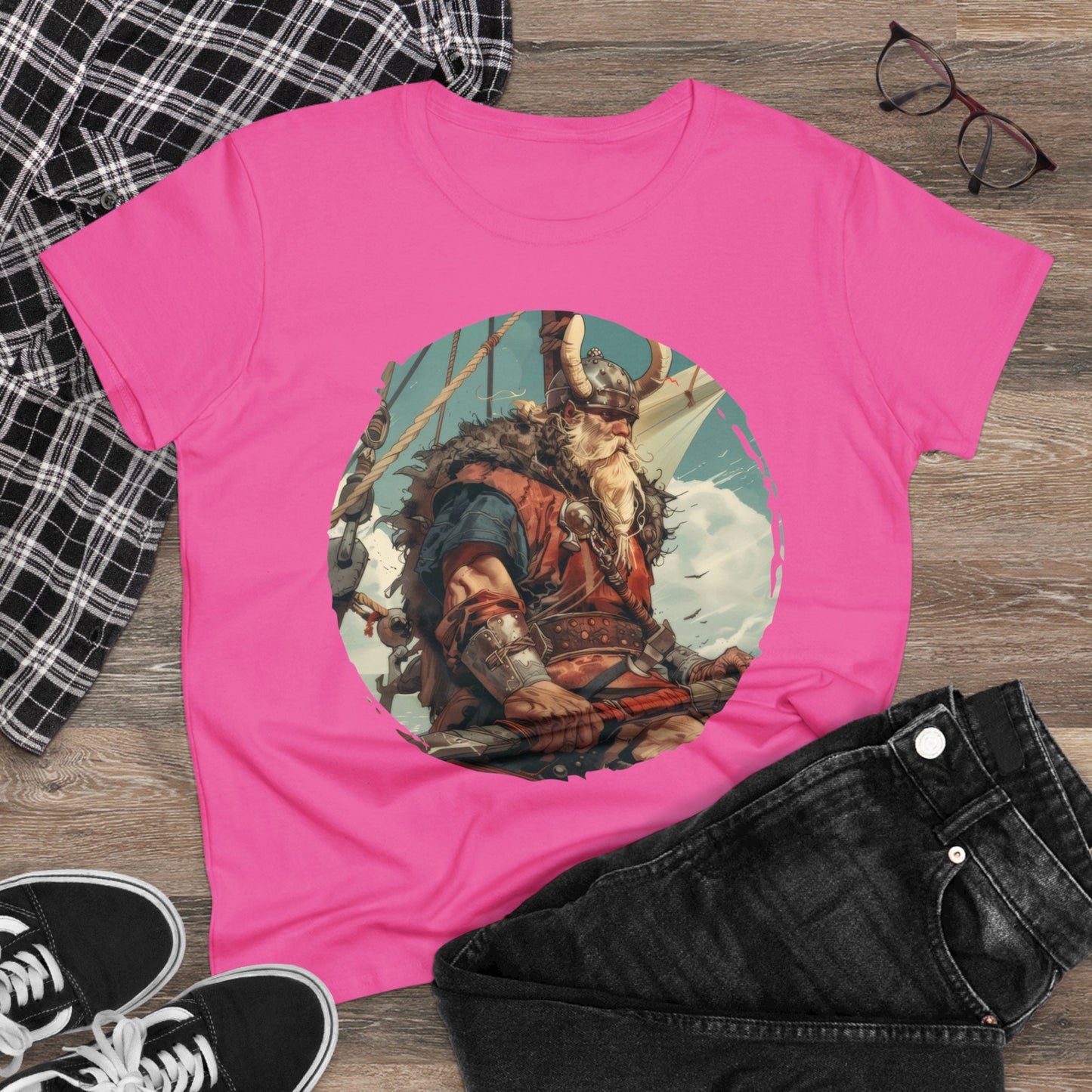 Viking - Fantasy - Women's Midweight Cotton Tee