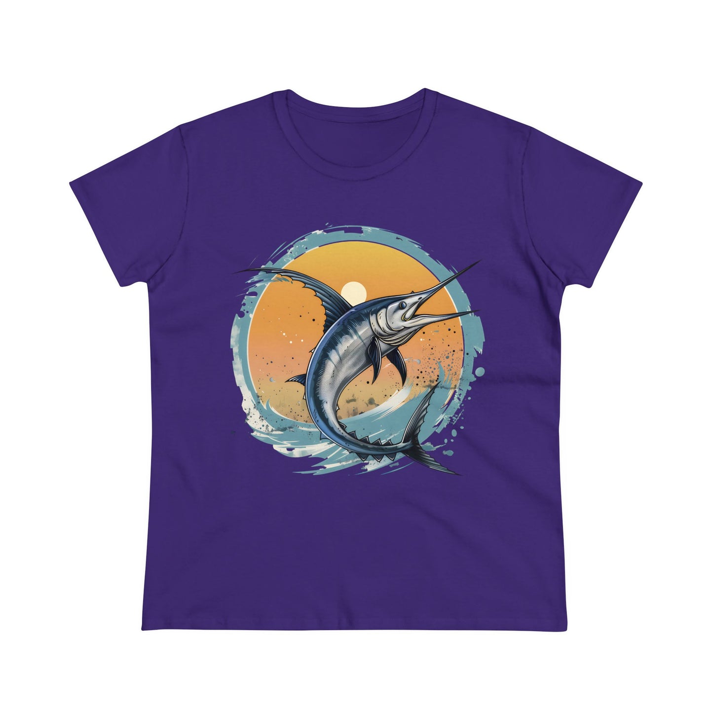 Marlin - Women's Midweight Cotton Tee