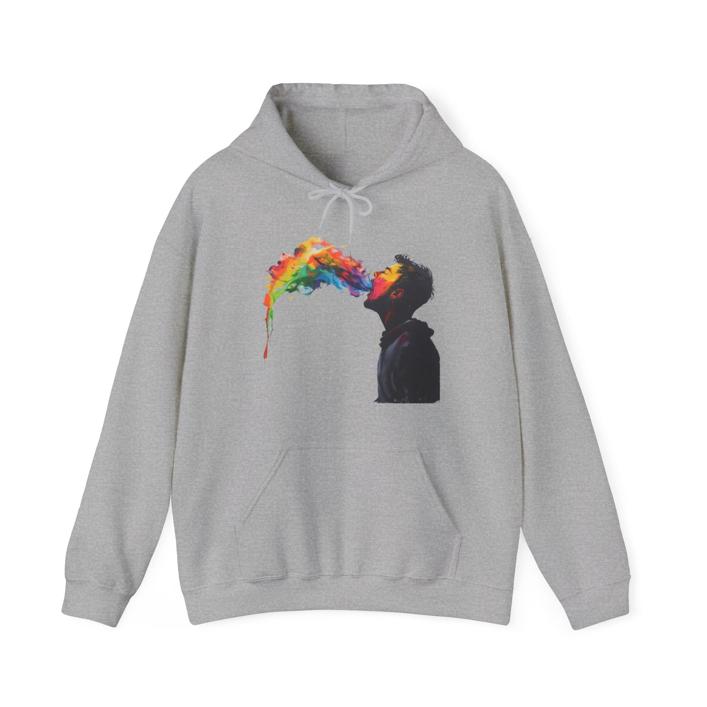 Rainbow Breath - Unisex Heavy Blend™ Hooded Sweatshirt