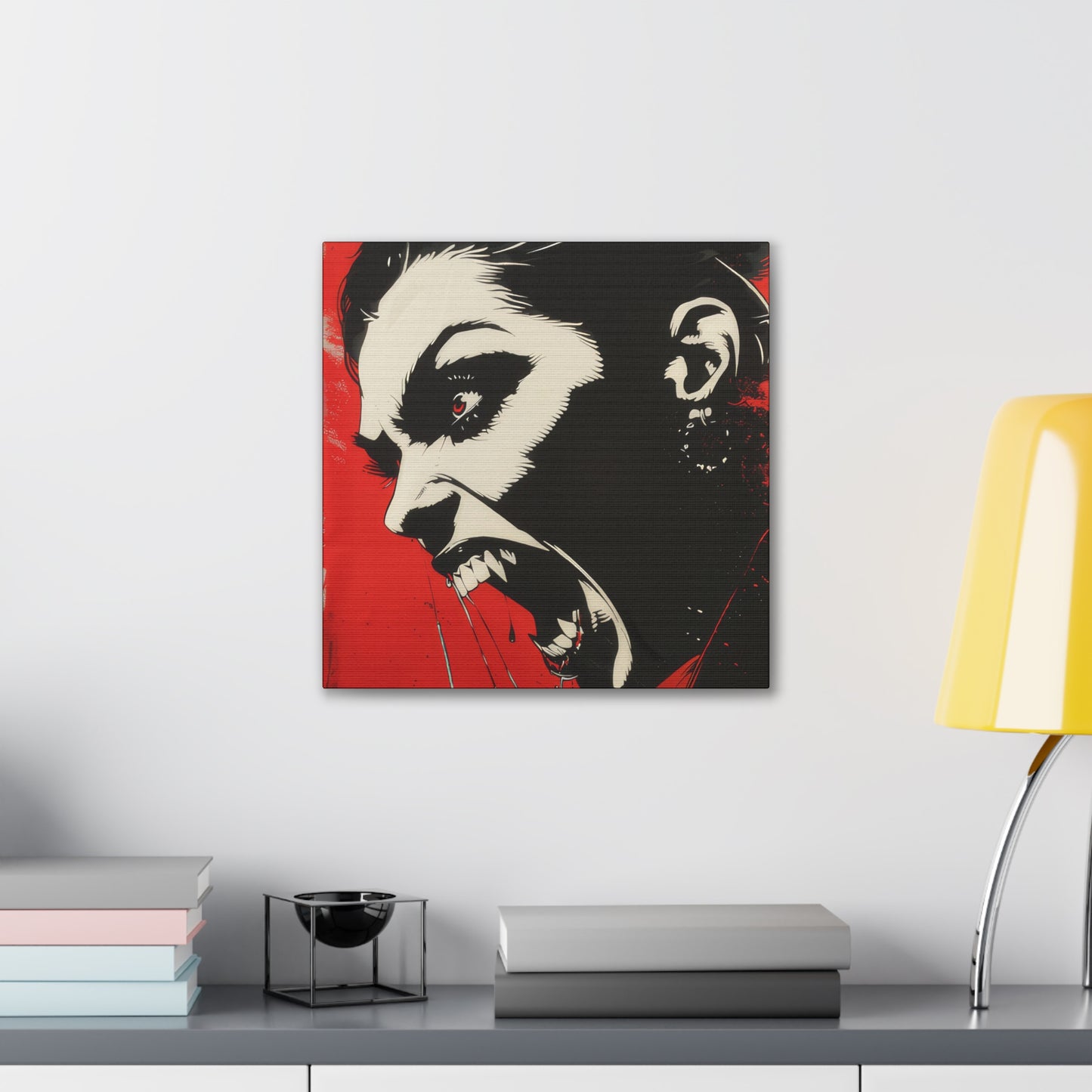 Vampire - Canvas Stretched, 0.75"