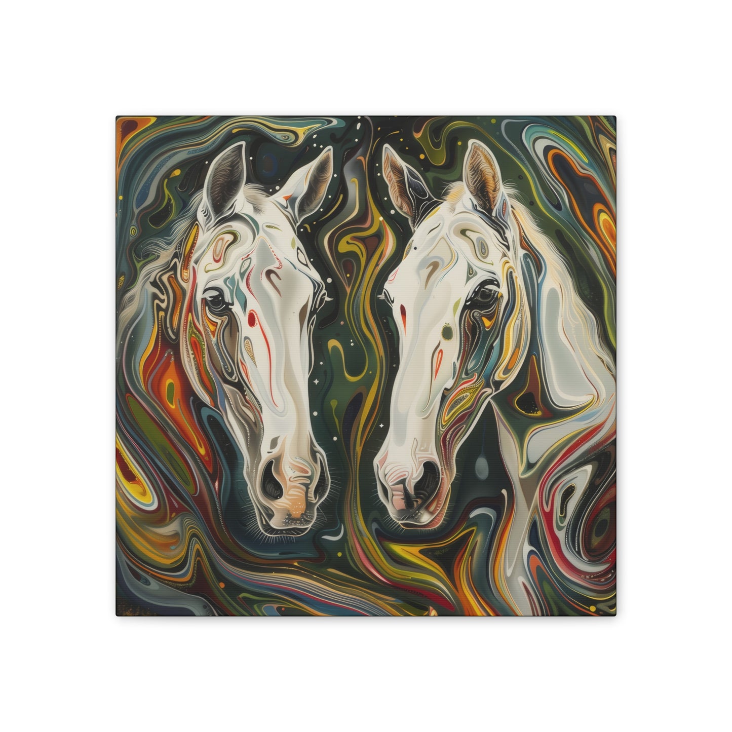 Horses - Canvas Stretched, 0.75"