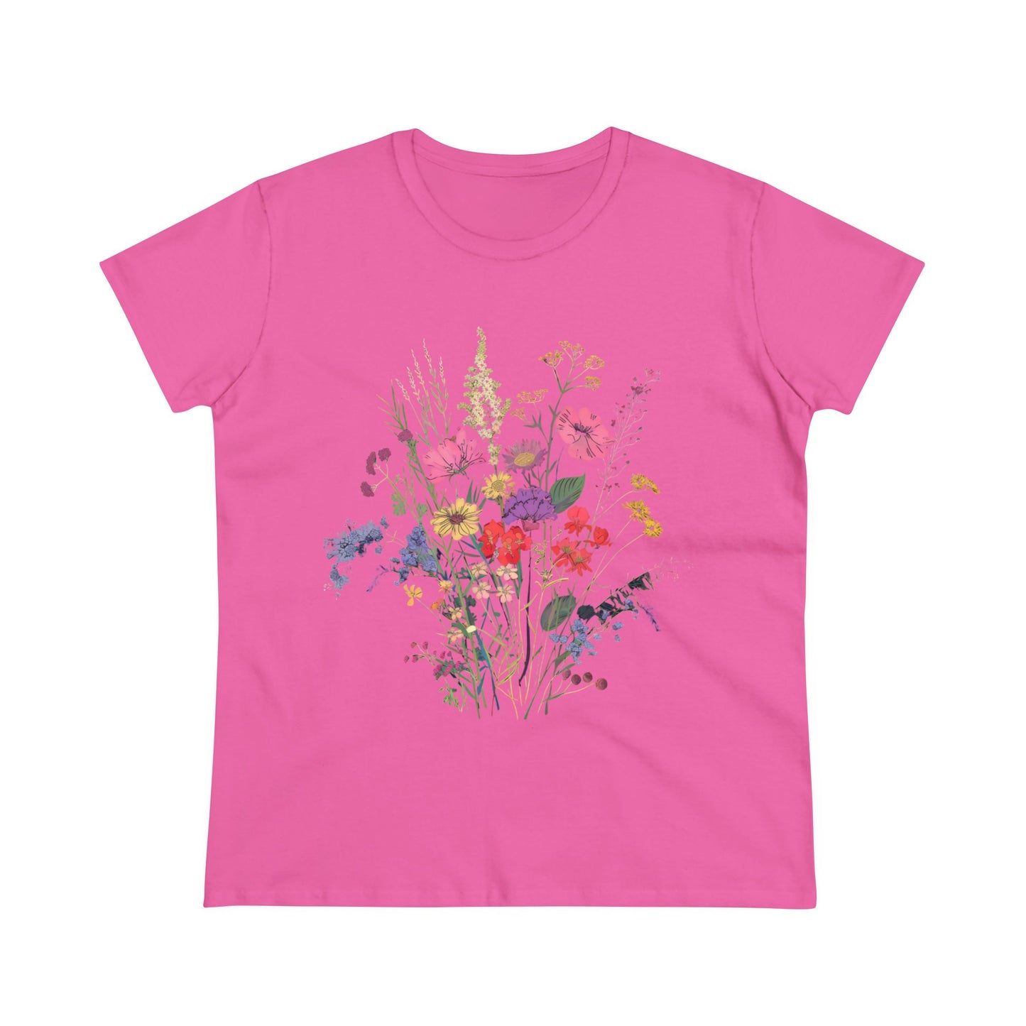 Wildflowers - Women's Midweight Cotton Tee