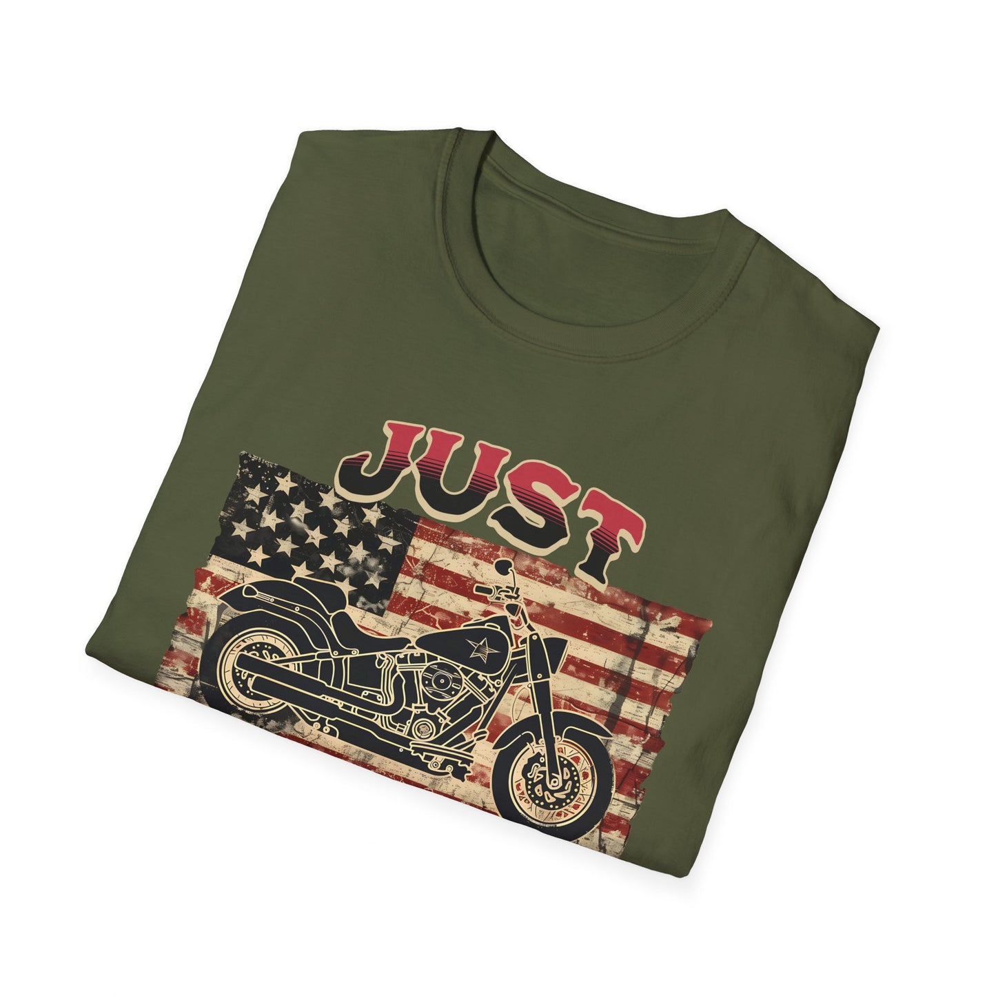 Just Ride - Unisex Softstyle T-Shirt