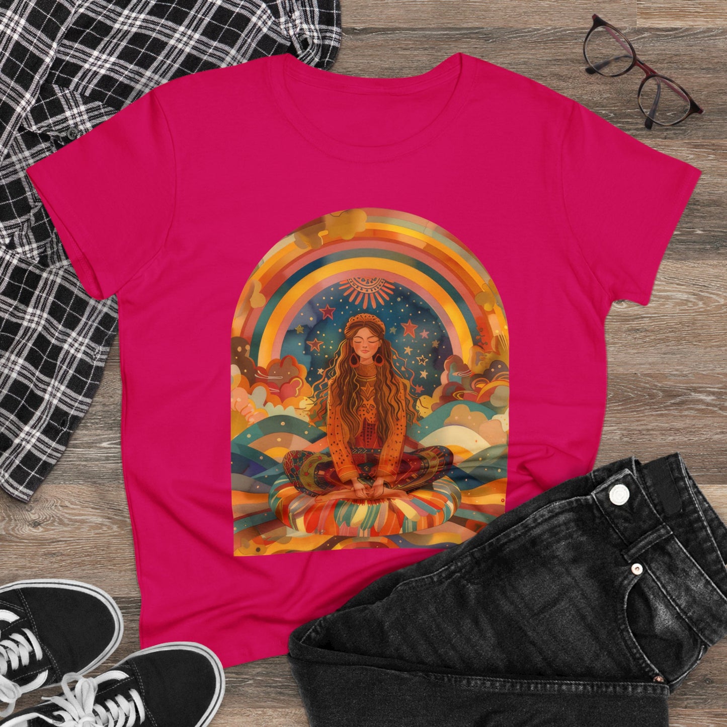 Meditation - Women's Midweight Cotton Tee