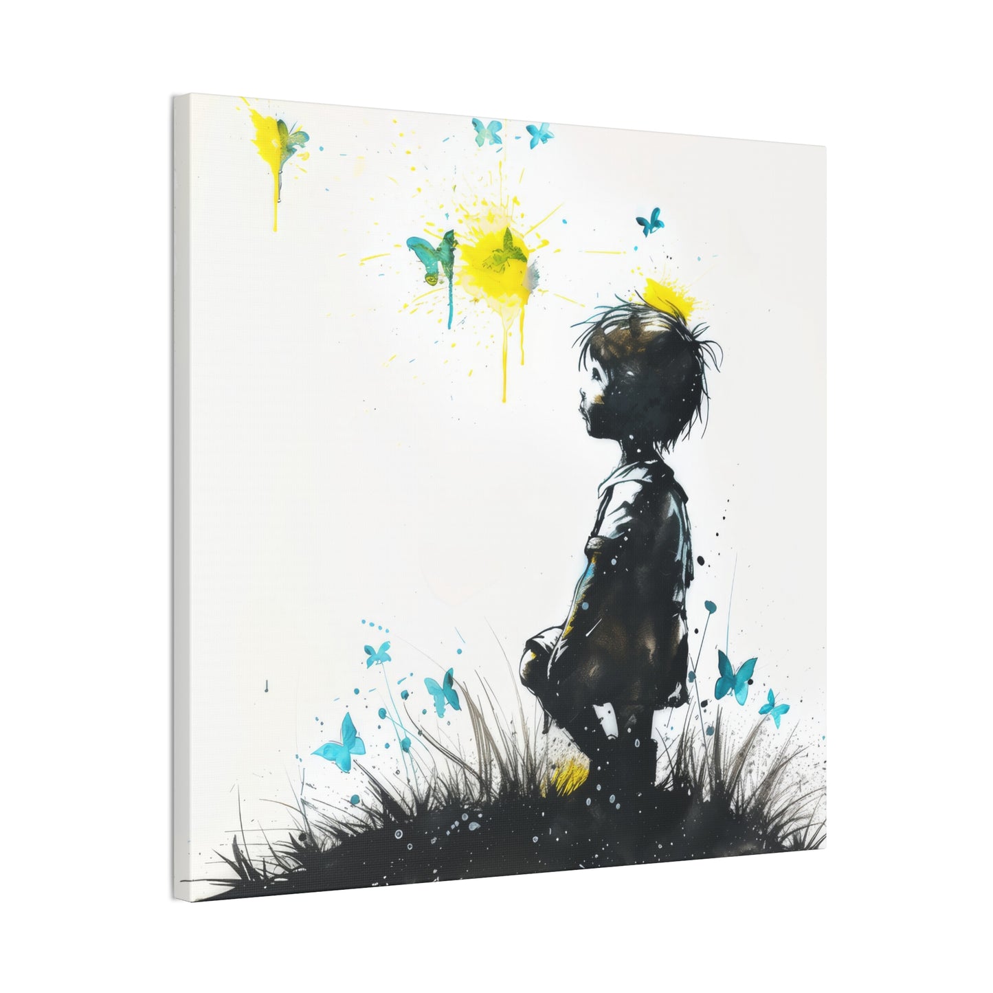 Butterflies - Canvas Stretched, 0.75"