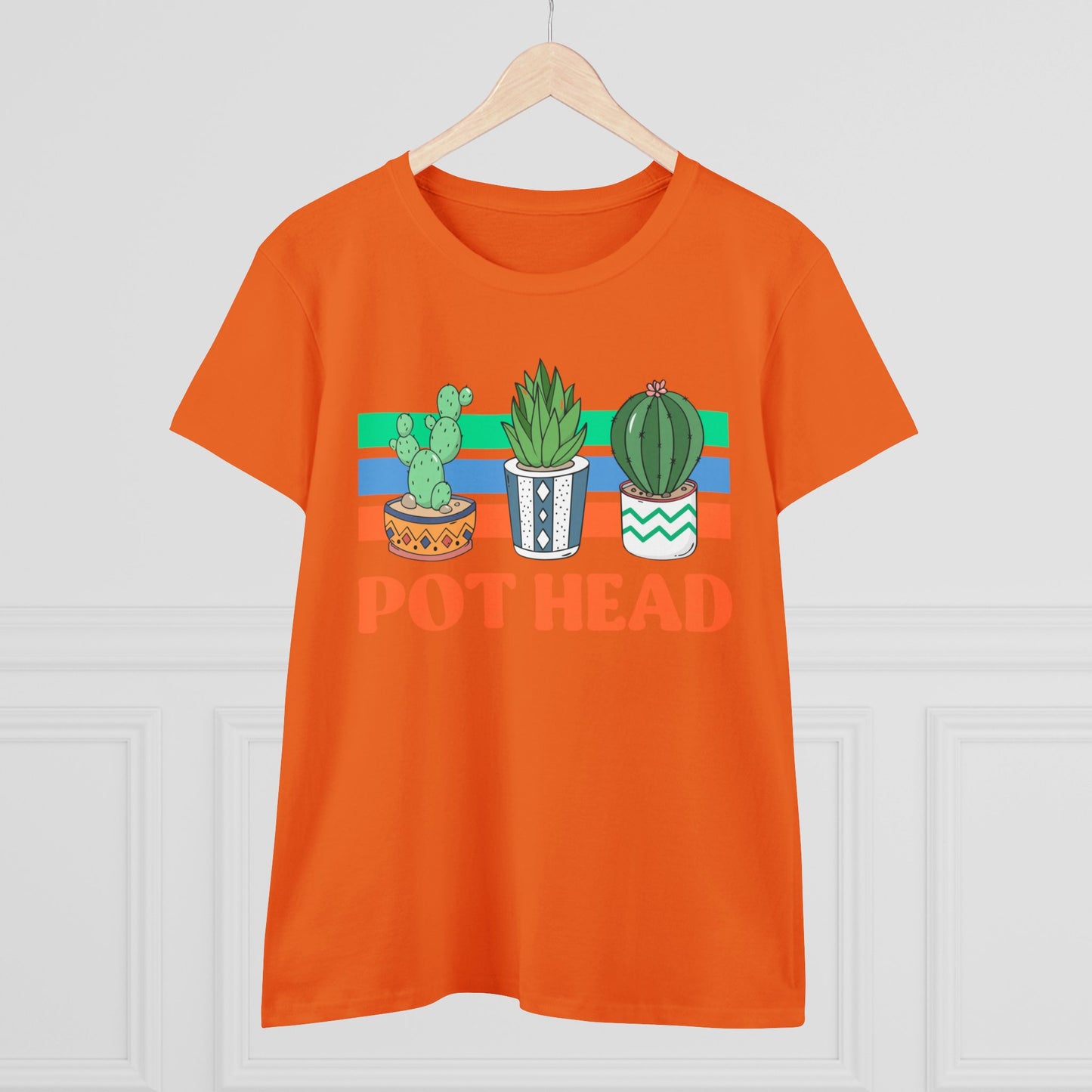 Pot Head - Gardening - Women's Midweight Cotton Tee