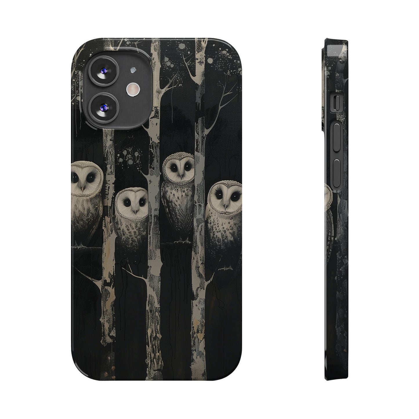 Owls at Night Phone Case