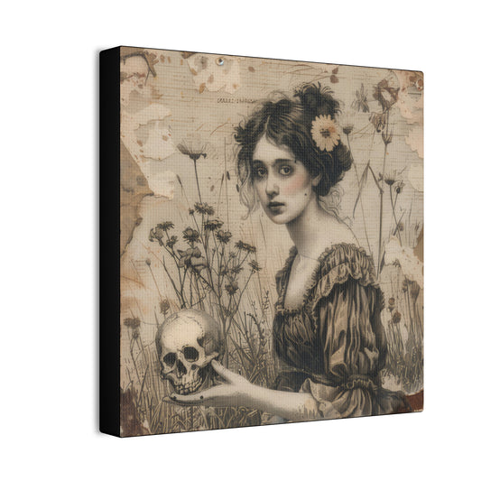 Her Skull - Canvas Stretched, 0.75"