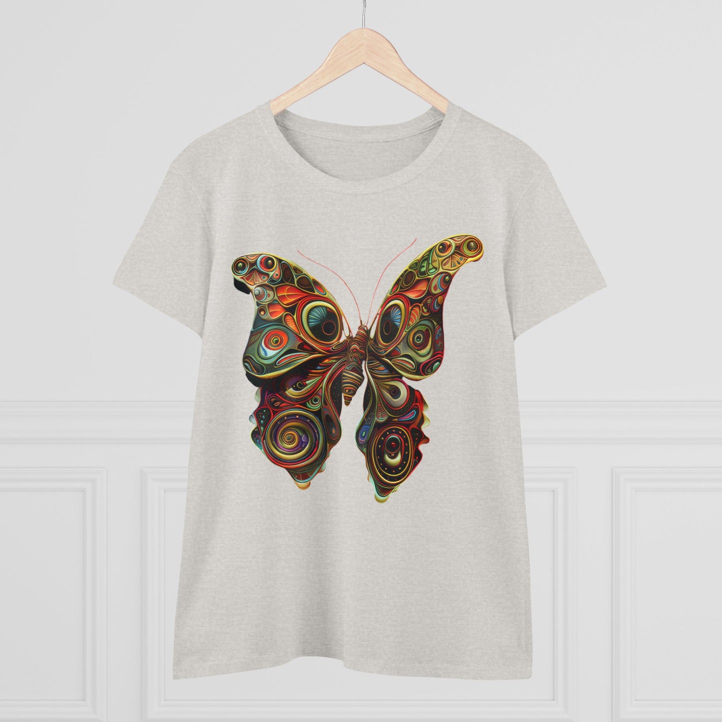 Butterfly - Women's Midweight Cotton Tee