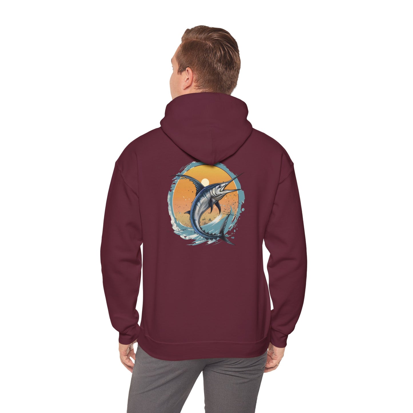 Marlin - Unisex Heavy Blend™ Hooded Sweatshirt