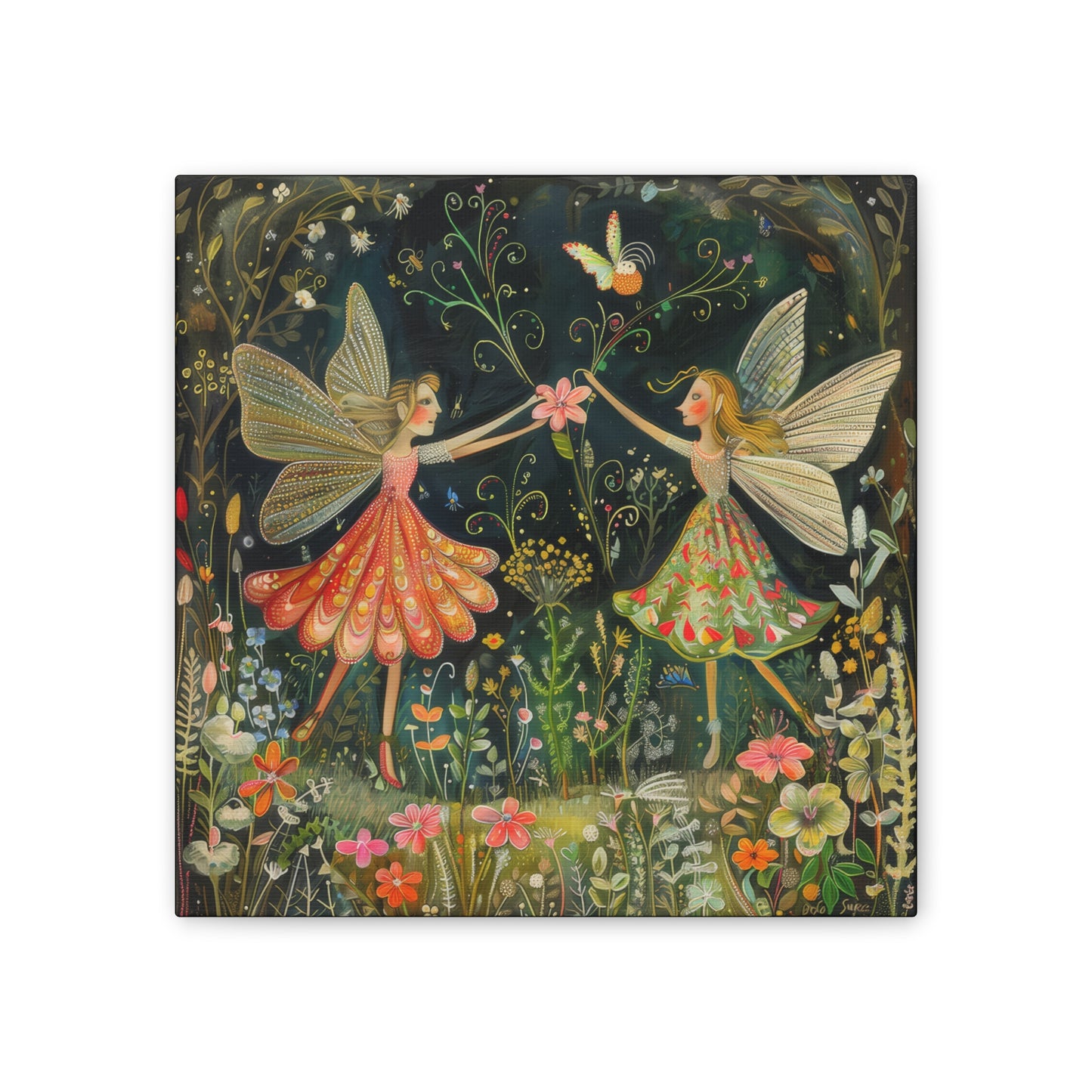 Fairies - Canvas Stretched, 0.75"