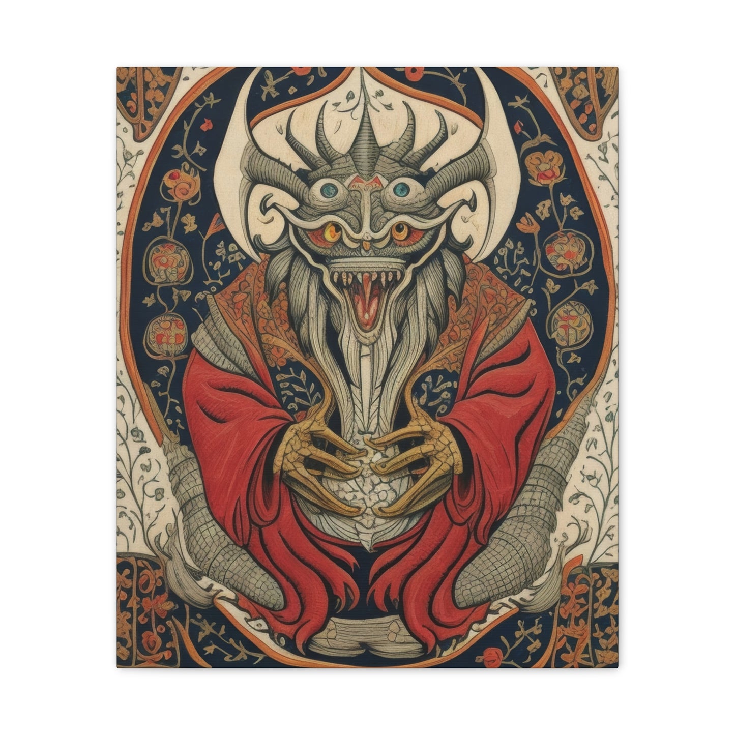 Medieval Tapestry - Canvas Stretched, 0.75"