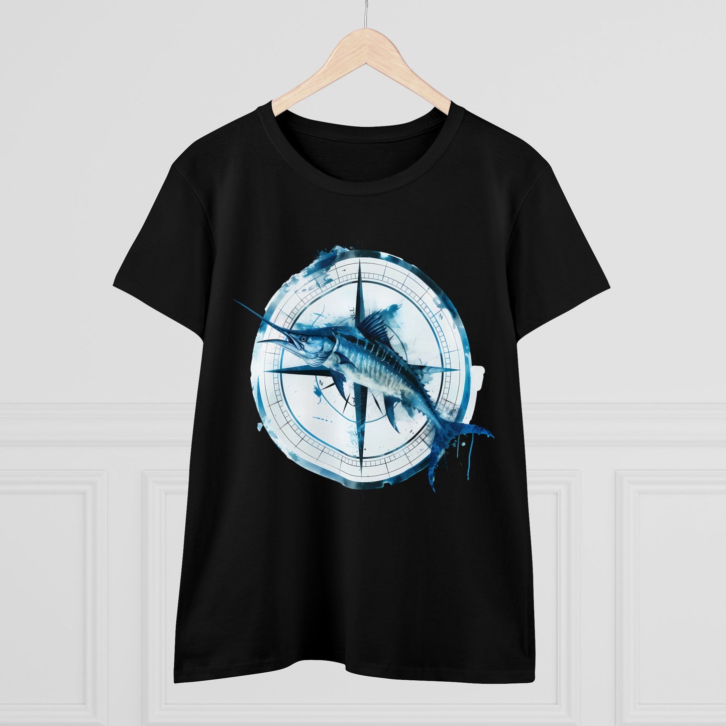 Marlin - Women's Midweight Cotton Tee