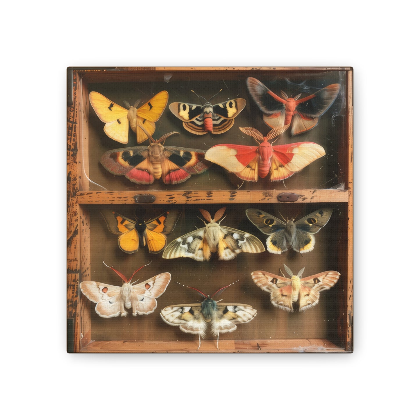 Moth Collection - Canvas Stretched, 0.75"