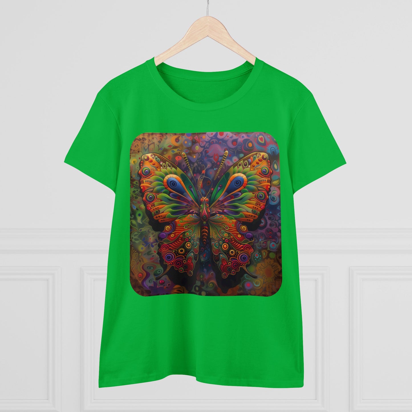 Butterfly - Women's Midweight Cotton Tee