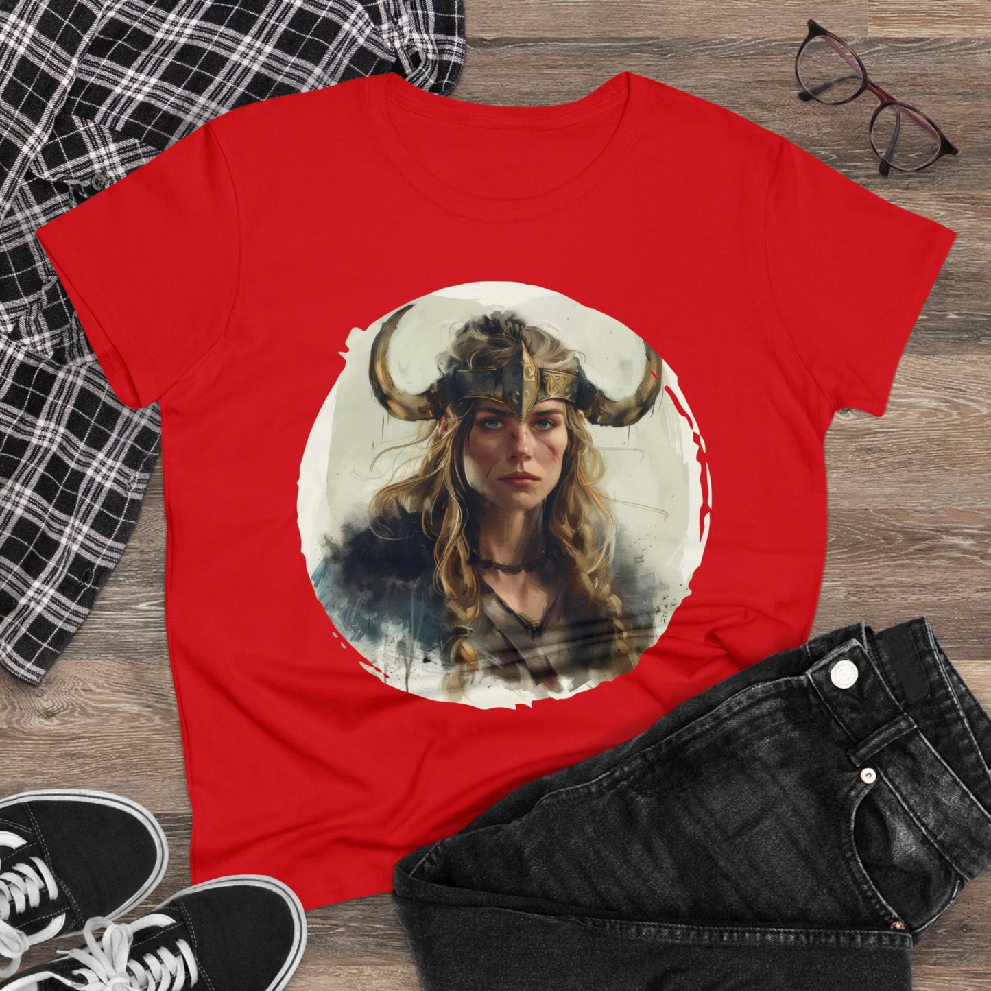 Viking - Fantasy - Women's Midweight Cotton Tee