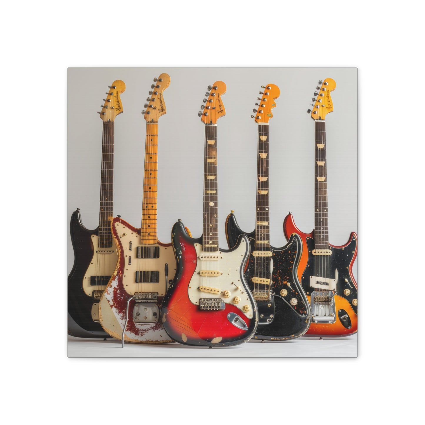 Guitar Collection - Canvas Stretched, 0.75"