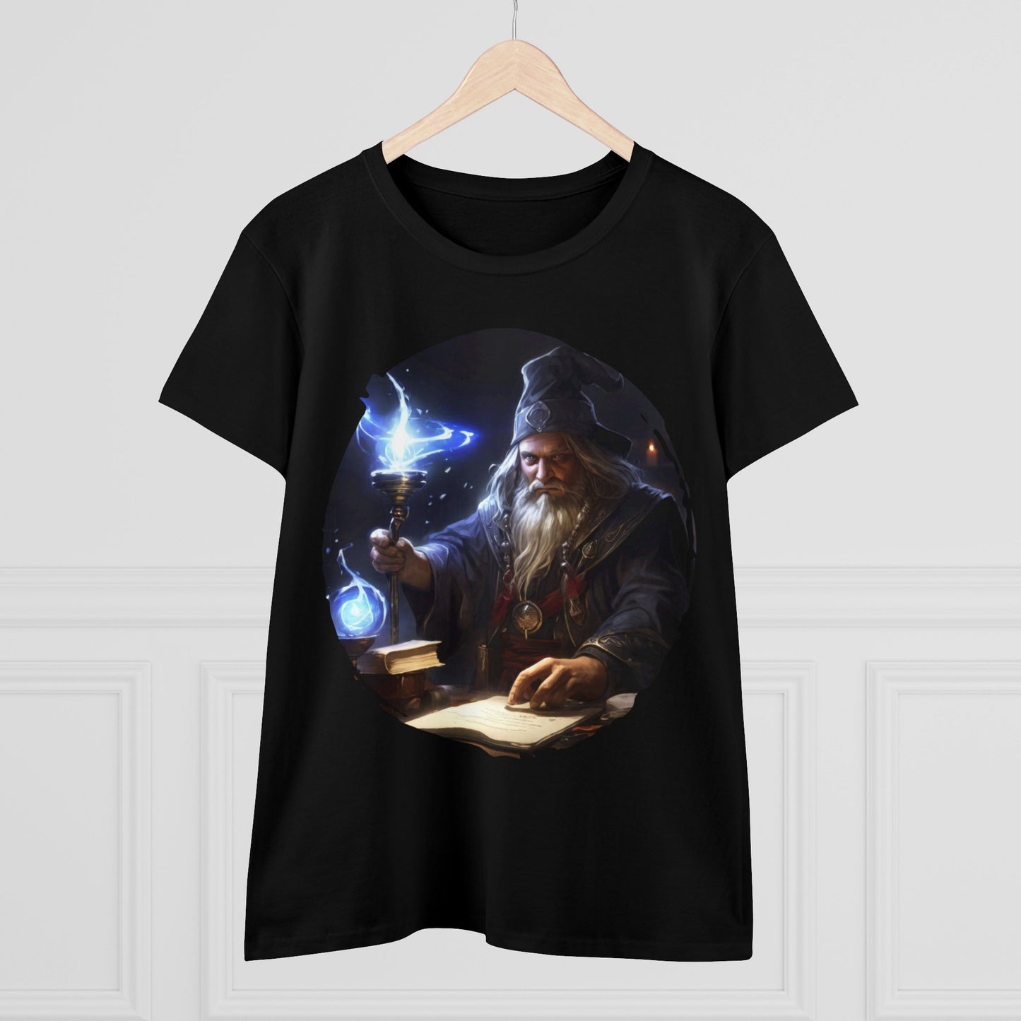 The Mage - Fantasy - Women's Midweight Cotton Tee