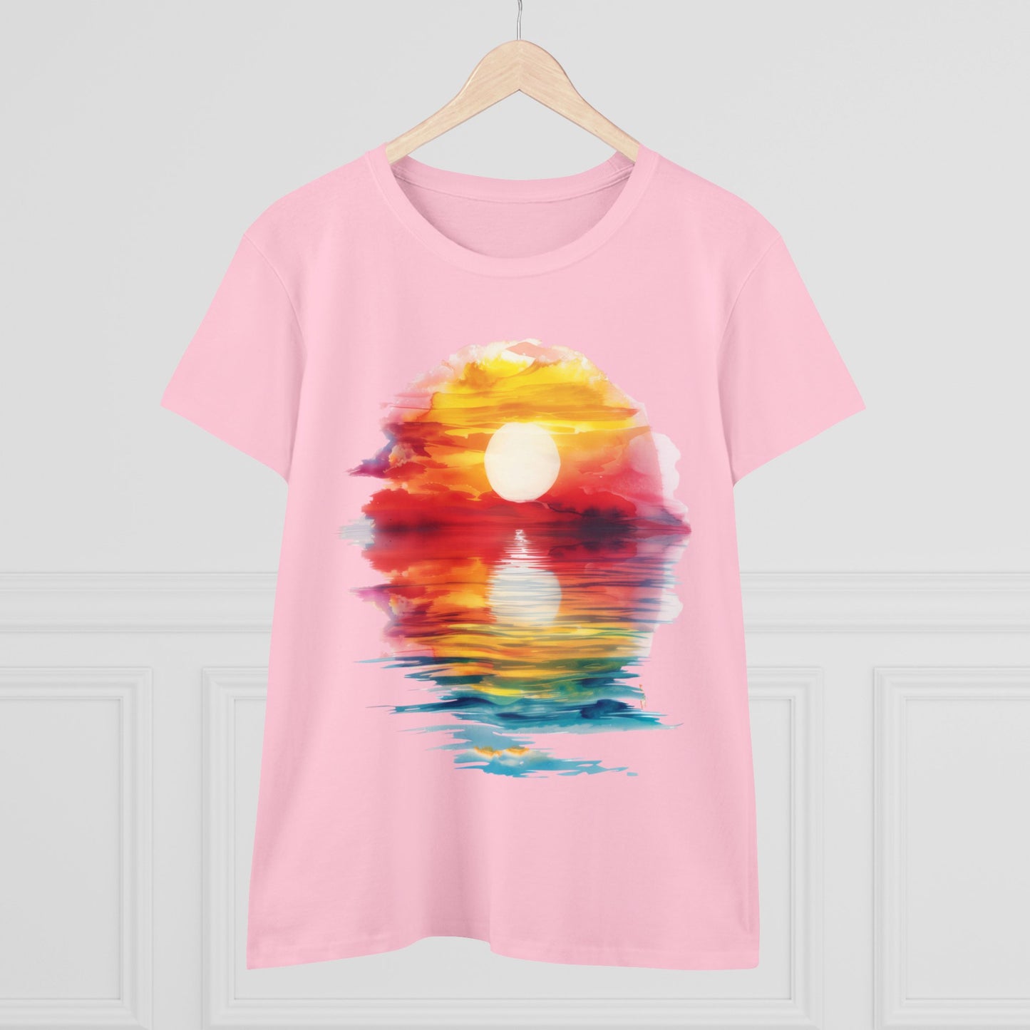 Sunrise - Women's Midweight Cotton Tee