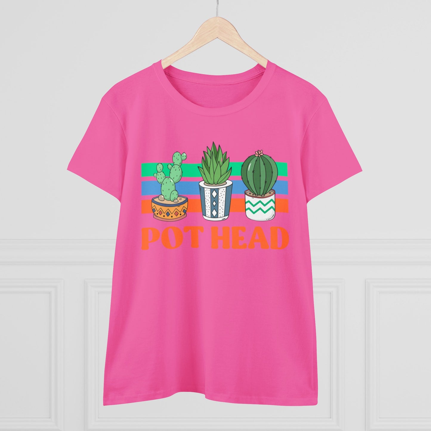 Pot Head - Gardening - Women's Midweight Cotton Tee