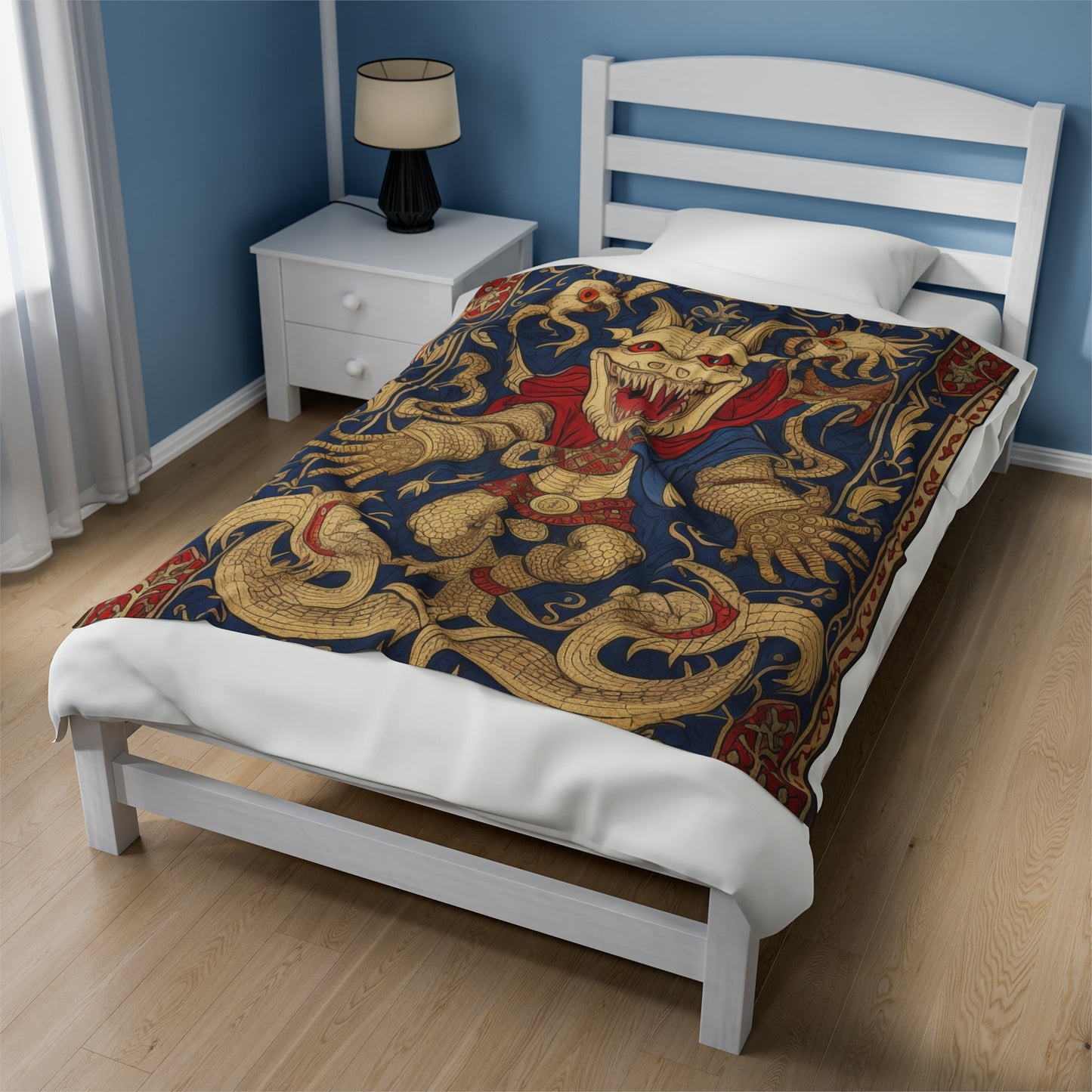 Incubus Medieval Tapestry - Velveteen Plush Blanket