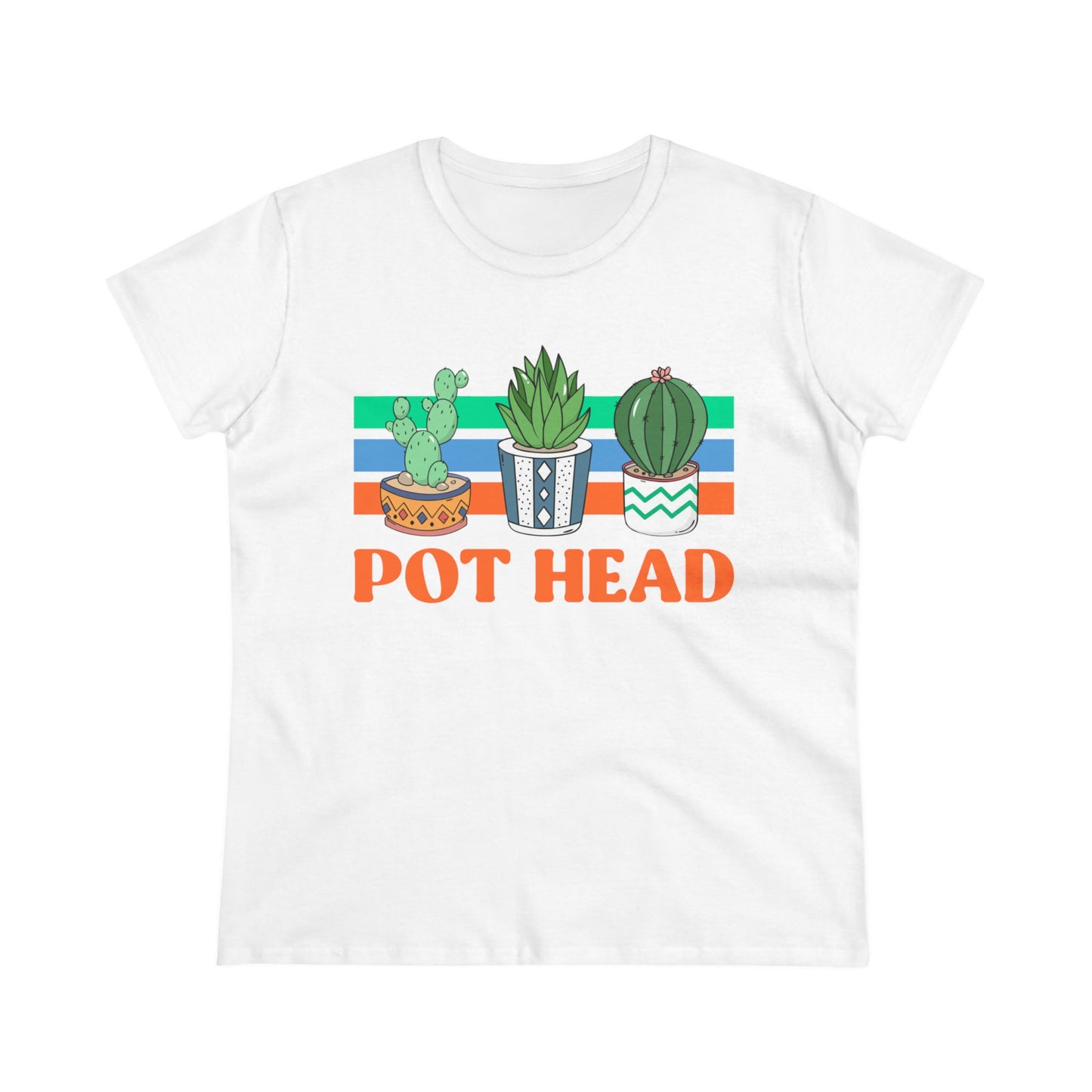 Pot Head - Gardening - Women's Midweight Cotton Tee