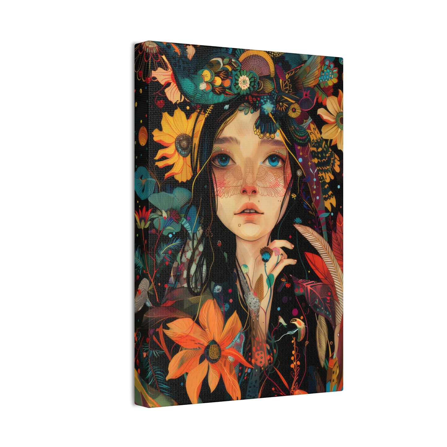 Flower Child - Canvas Stretched, 0.75"