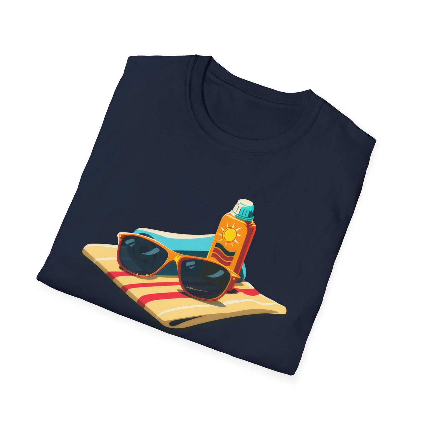 Beach Time! - Unisex Softstyle T-Shirt