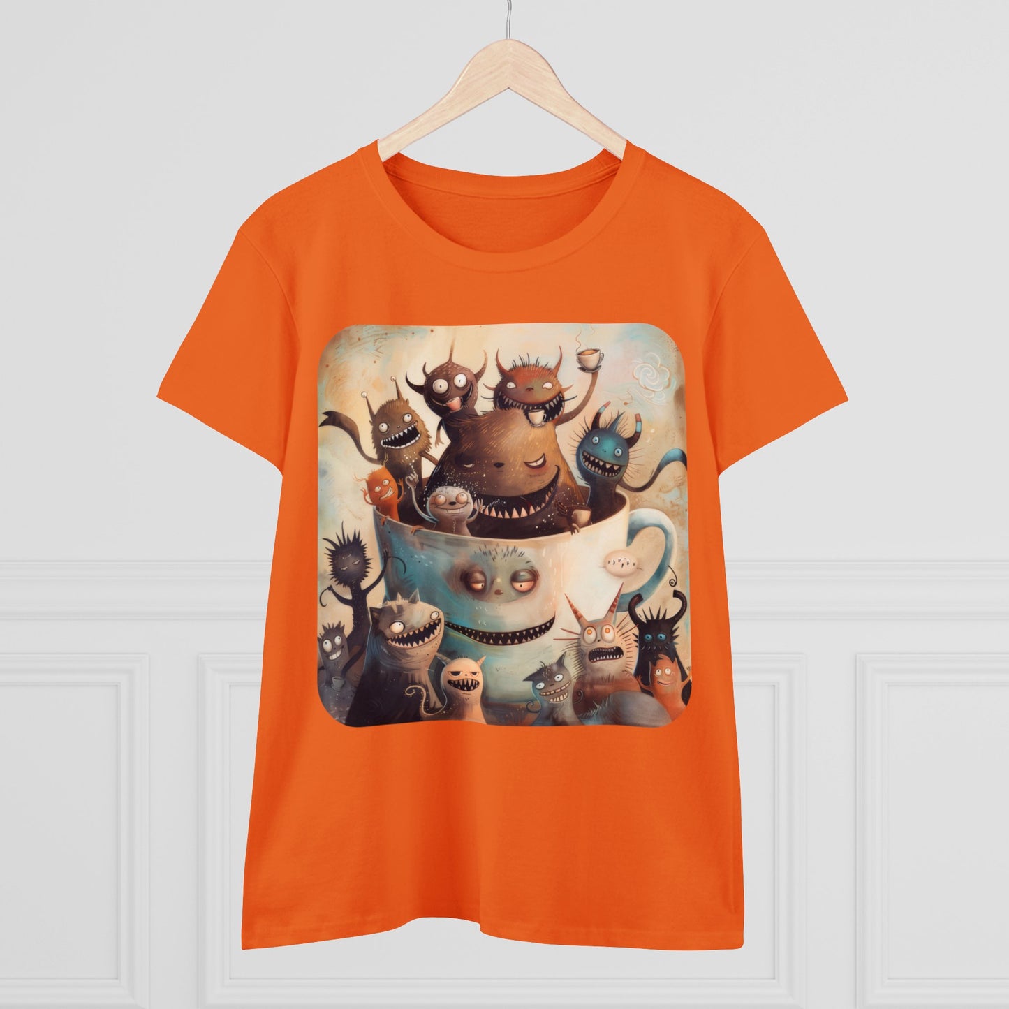 Coffee Critters - Women's Midweight Cotton Tee