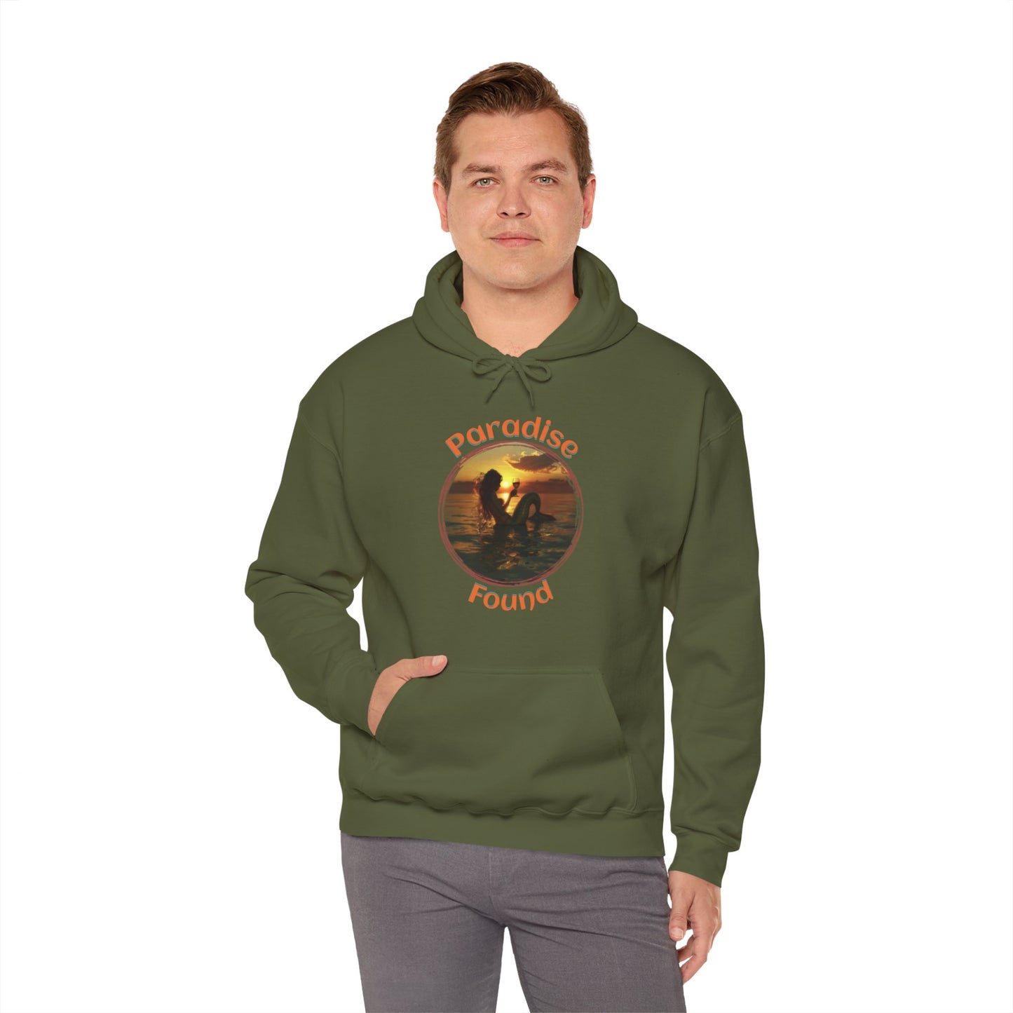 Paradise Found - Unisex Heavy Blend™ Hooded Sweatshirt