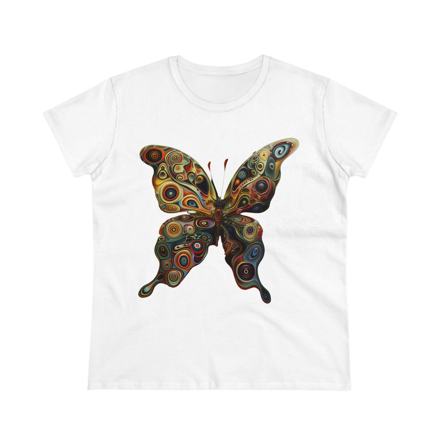 Butterfly - Women's Midweight Cotton Tee