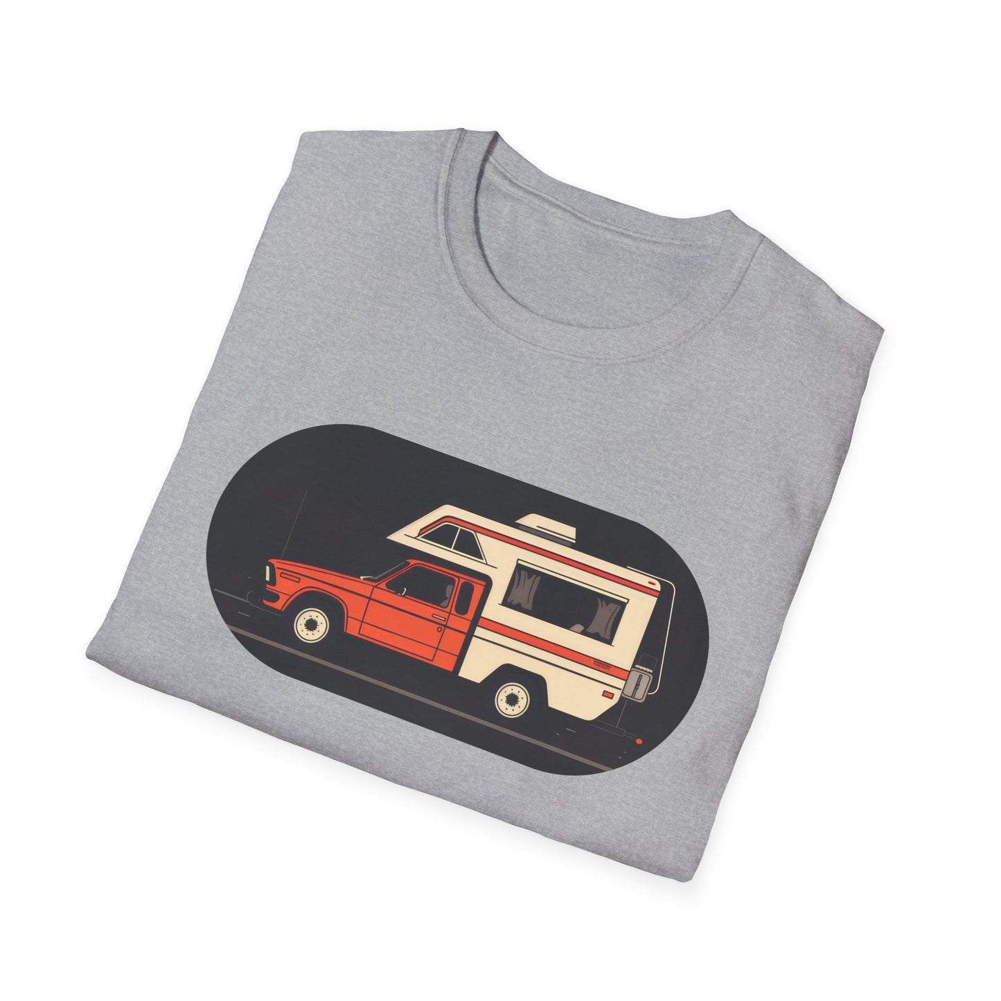 Camping! - Unisex Softstyle T-Shirt