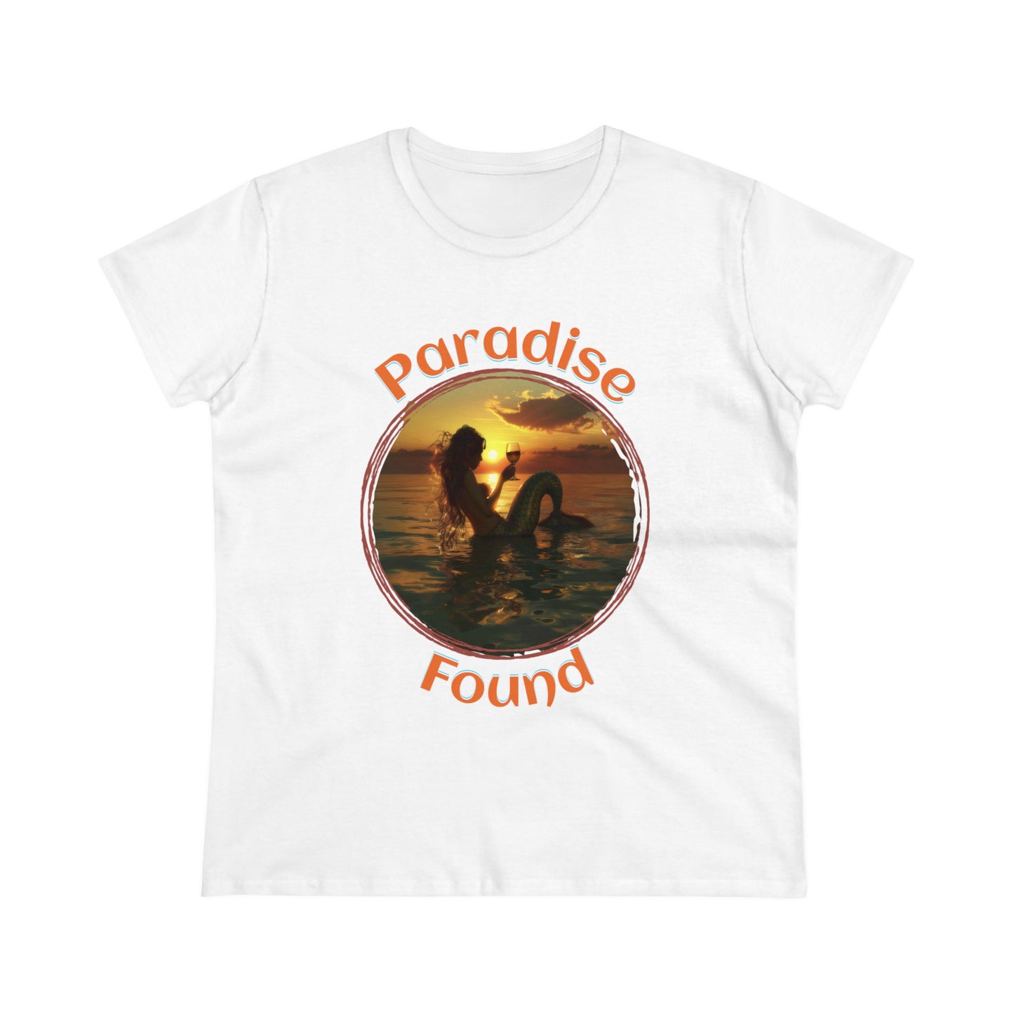 Paradise Found - Women's Midweight Cotton Tee