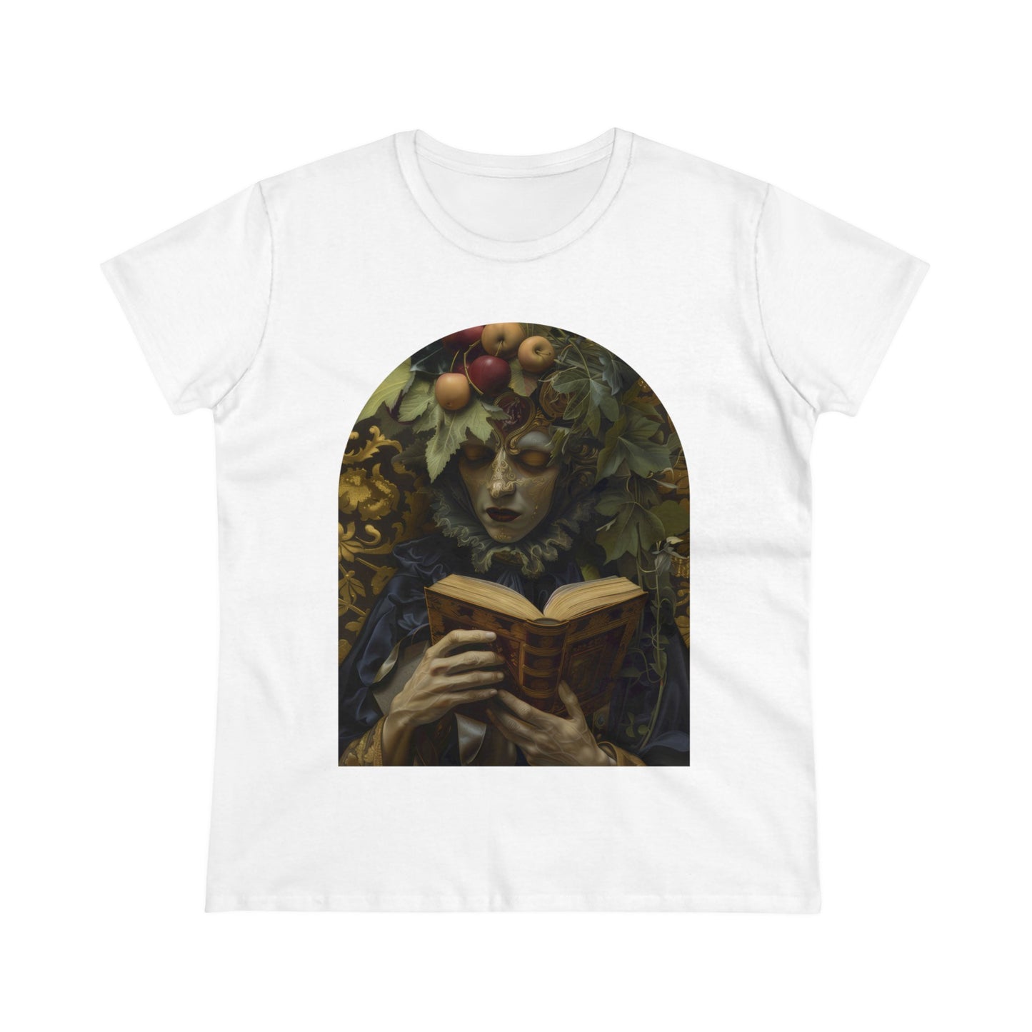 Solemn Reading - Fantasy - Women's Midweight Cotton Tee