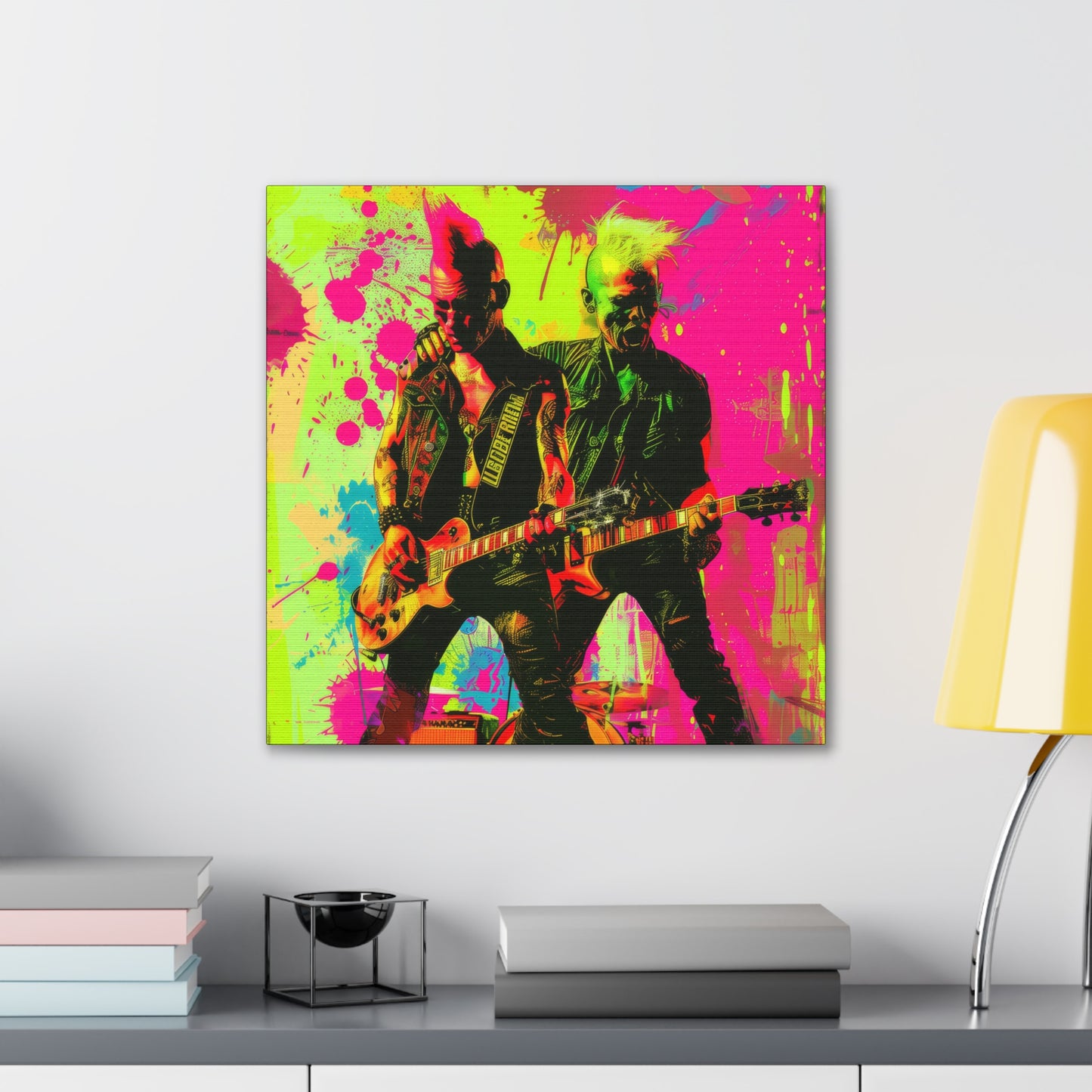 Punk Rockers - Canvas Stretched, 0.75"