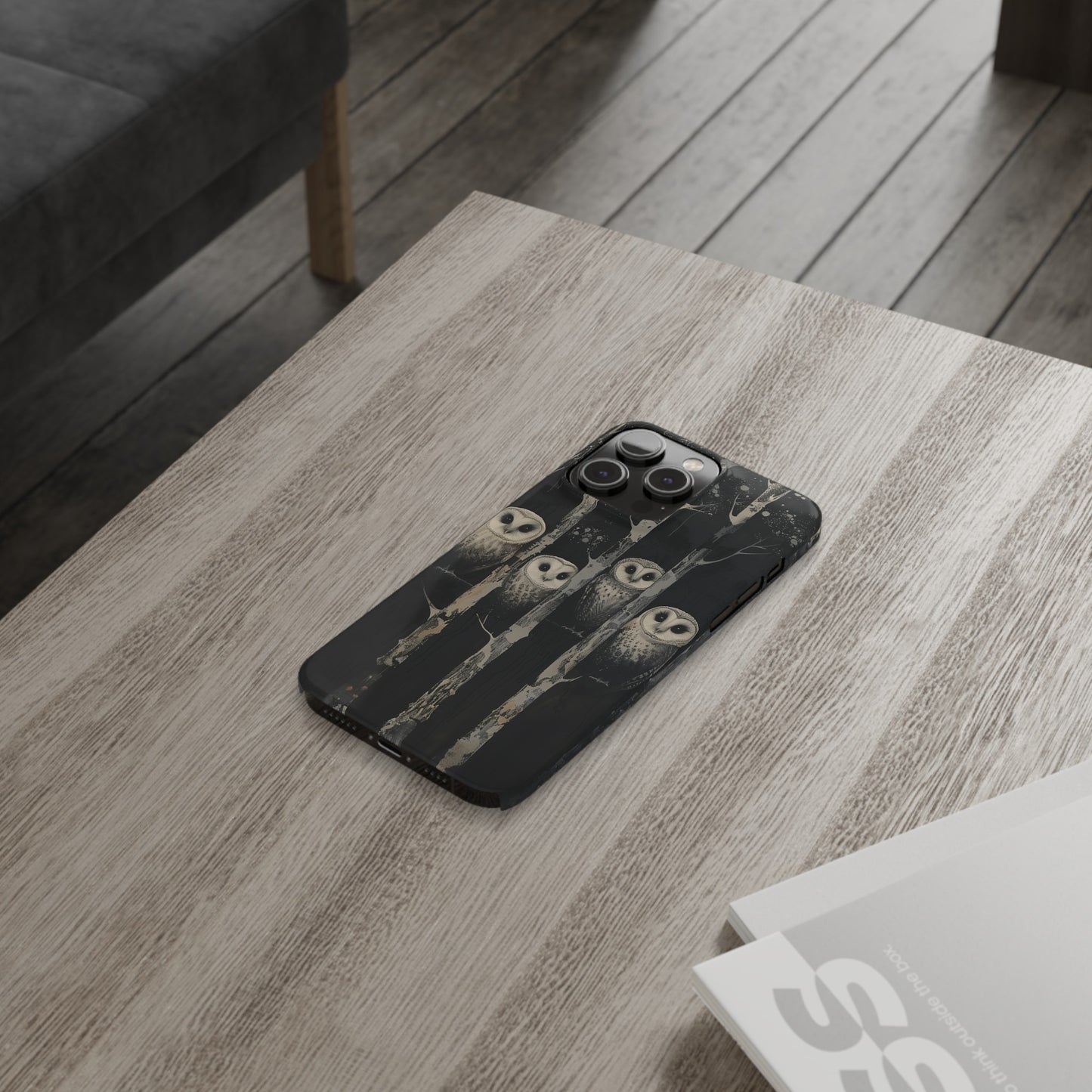 Owls at Night Phone Case