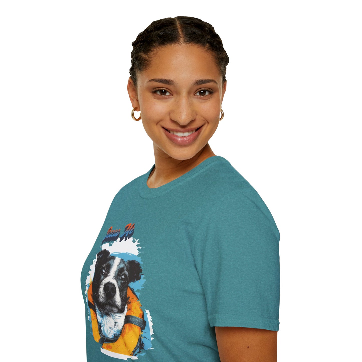 Rescue Dog - Unisex Softstyle T-Shirt