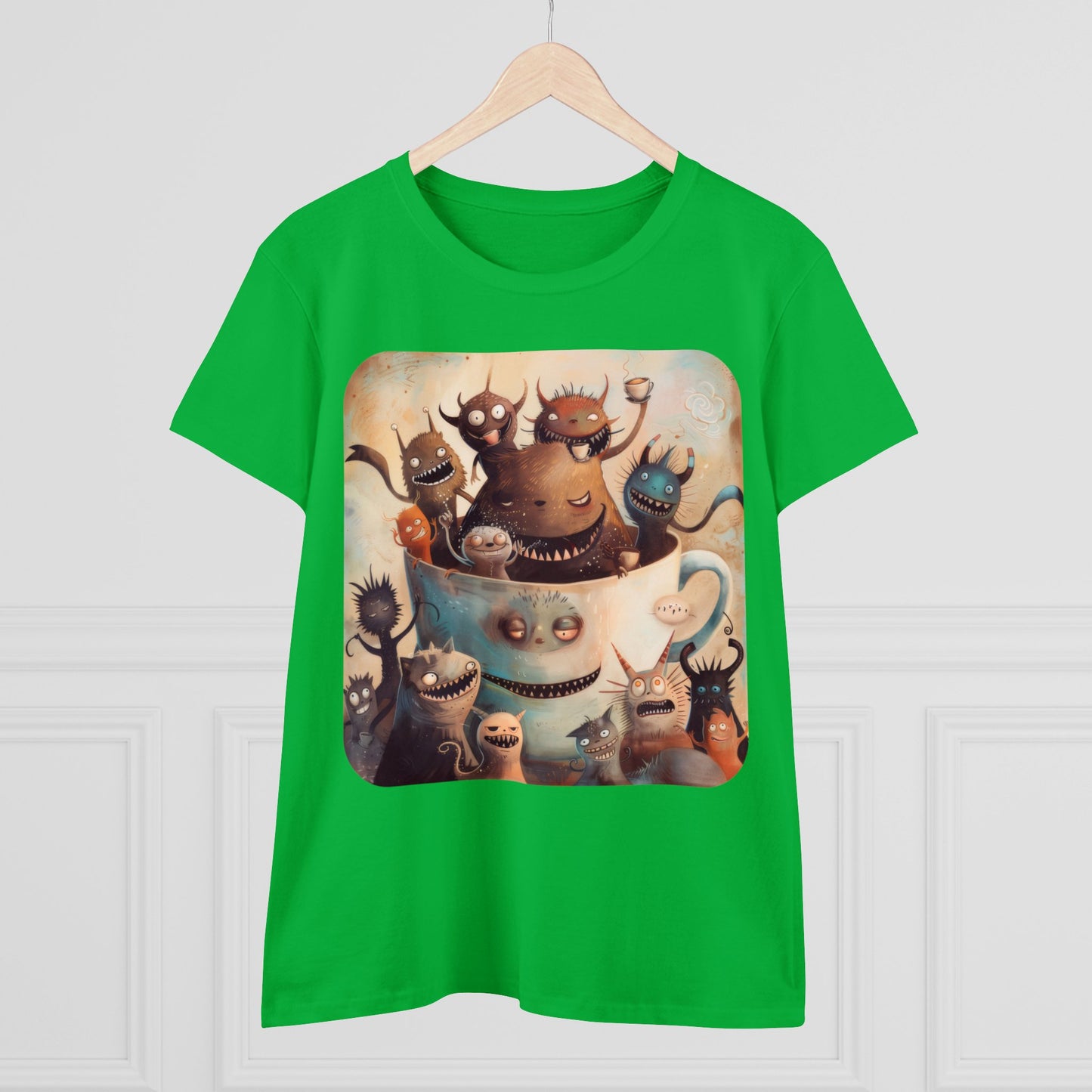 Coffee Critters - Women's Midweight Cotton Tee