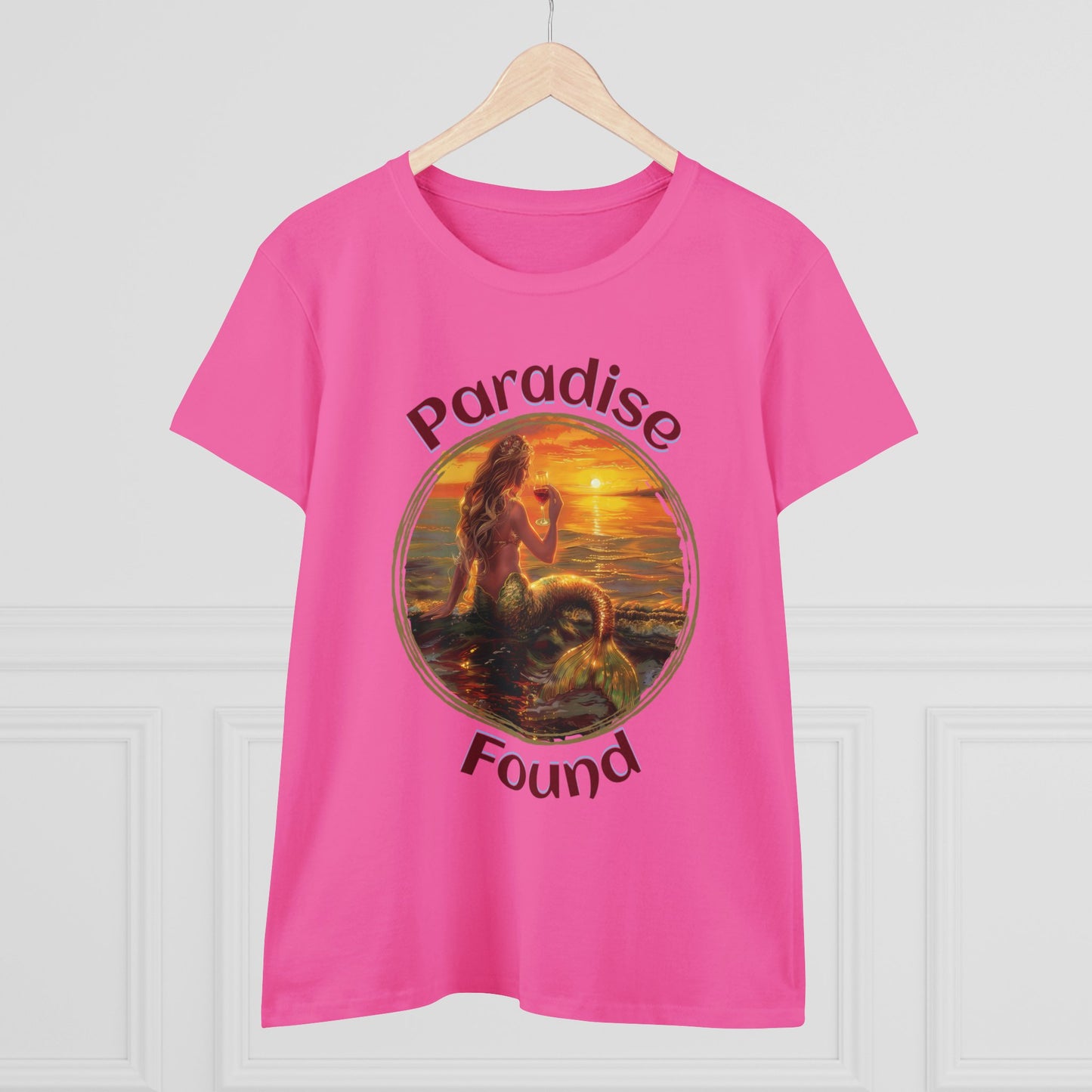 Paradise Found - Women's Midweight Cotton Tee