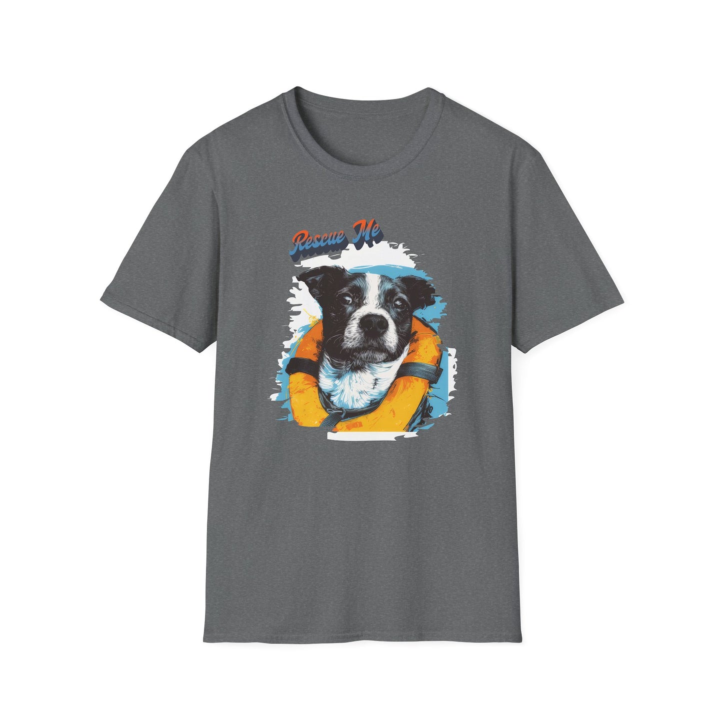 Rescue Dog - Unisex Softstyle T-Shirt