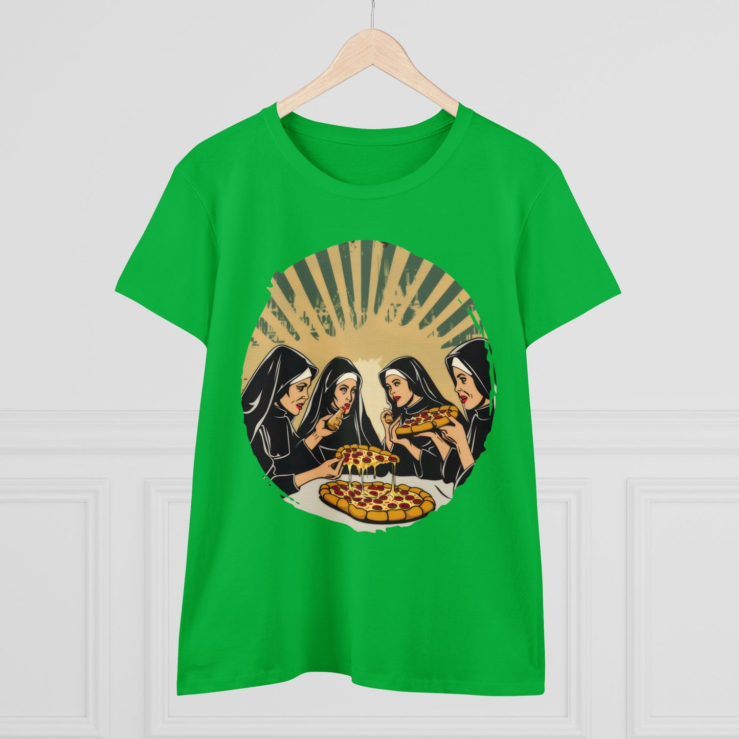 Pizza Divine - Women's Midweight Cotton Tee