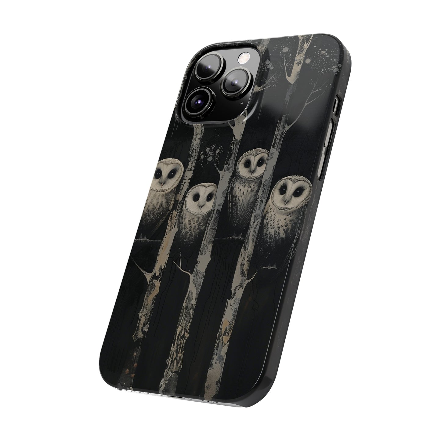 Owls at Night Phone Case