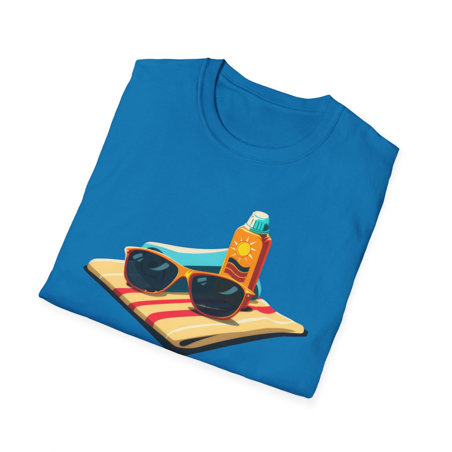 Beach Time! - Unisex Softstyle T-Shirt