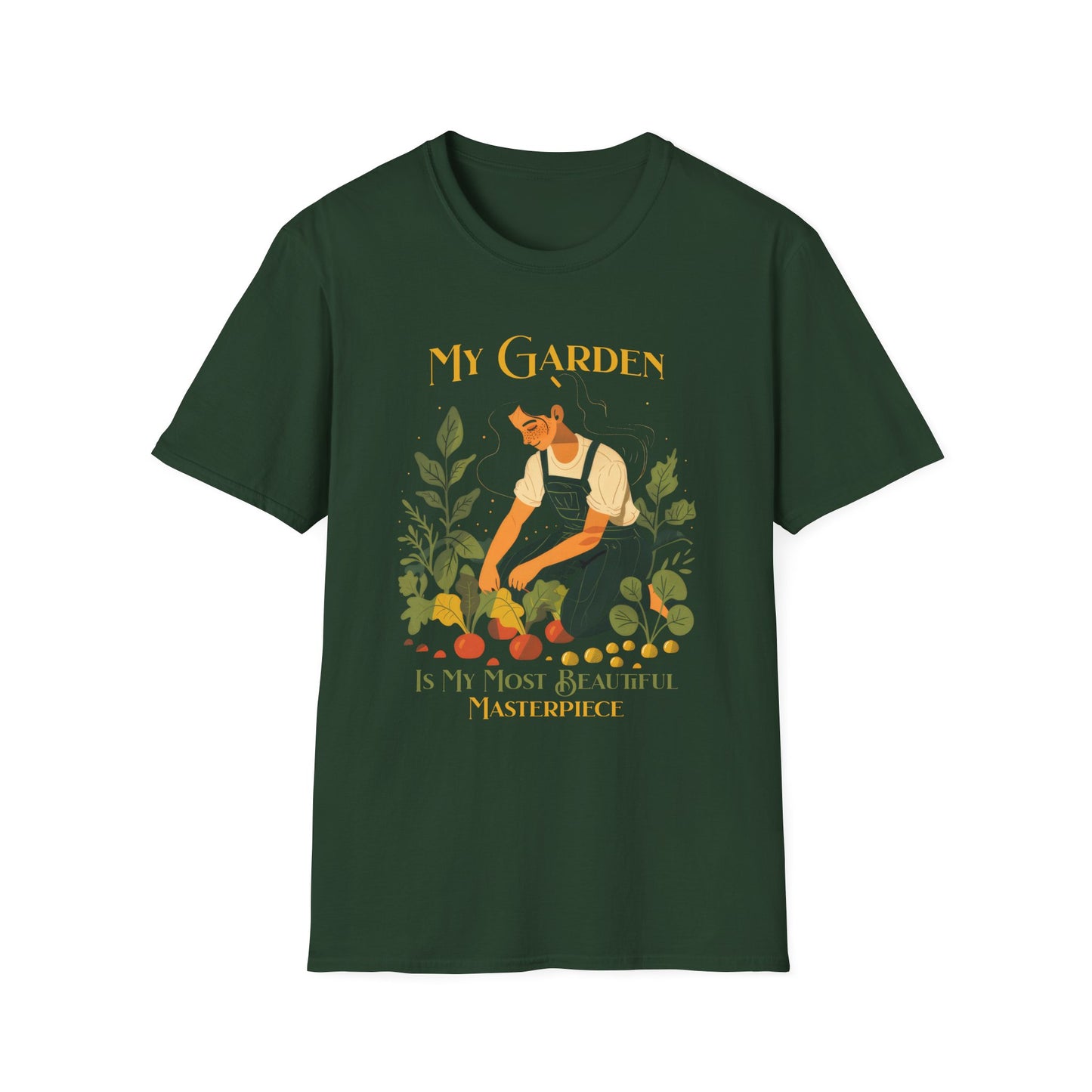 Garden Masterpiece - Unisex Softstyle T-Shirt