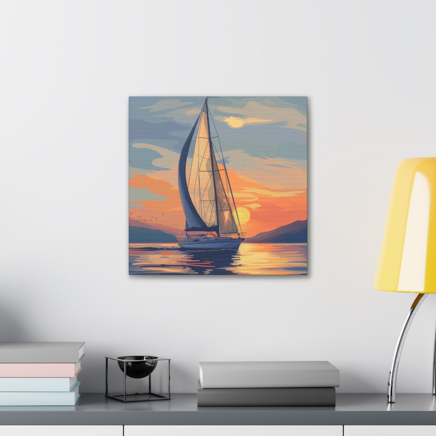 Sailing - Canvas Stretched, 0.75"