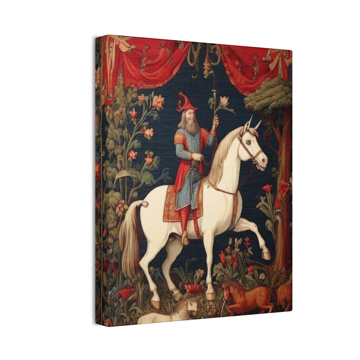 Medieval Tapestry - Canvas Stretched, 0.75"