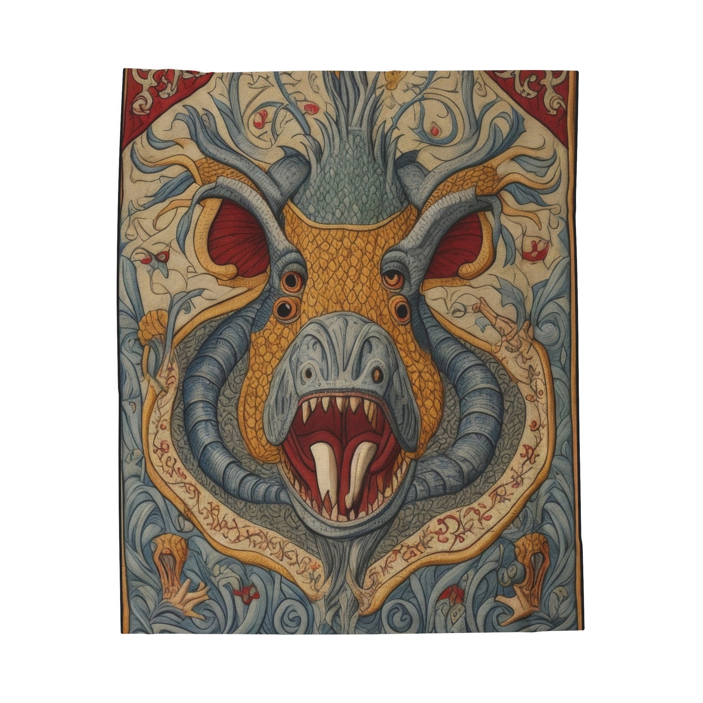 Incubus Medieval Tapestry - Velveteen Plush Blanket