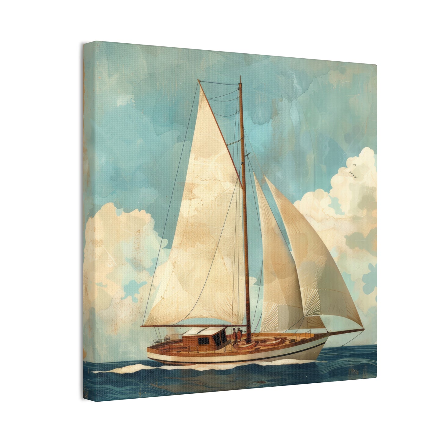 Sailing  - Canvas Stretched, 0.75"