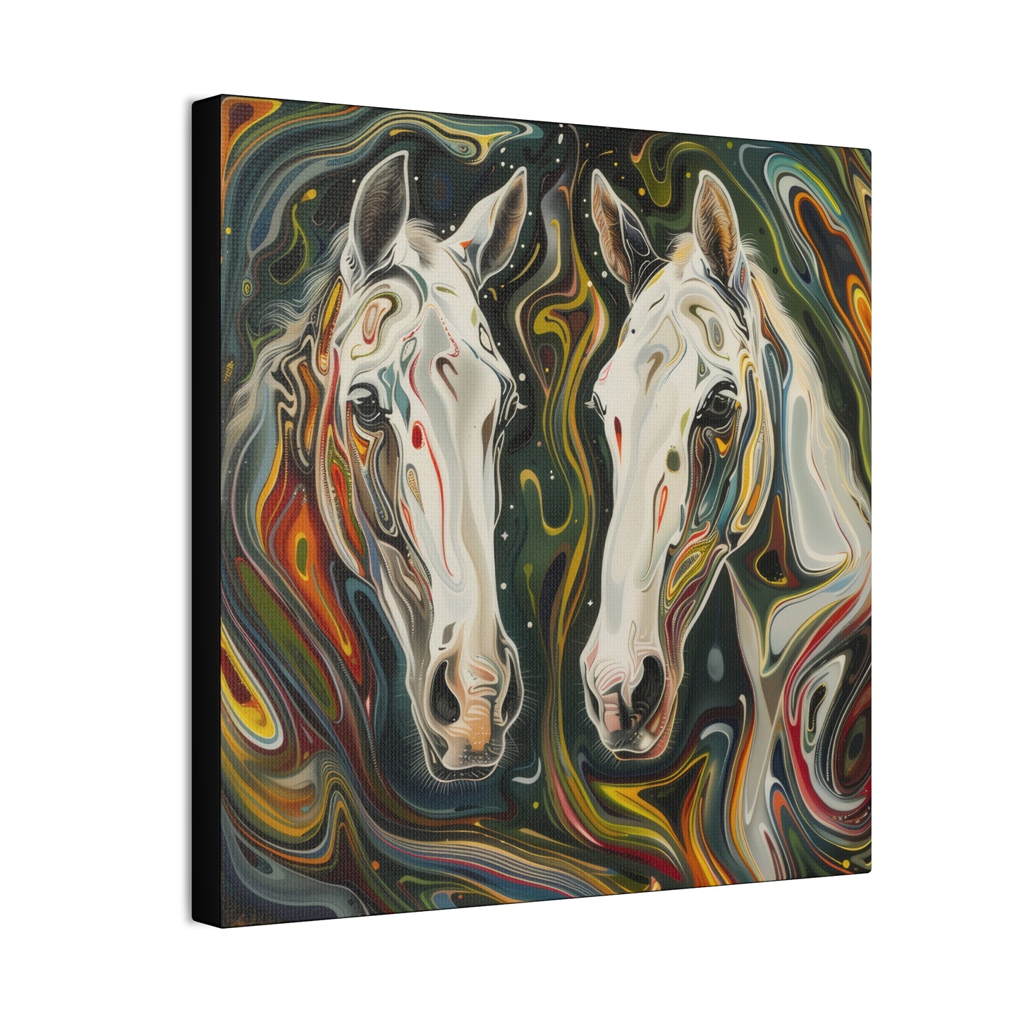 Horses - Canvas Stretched, 0.75"