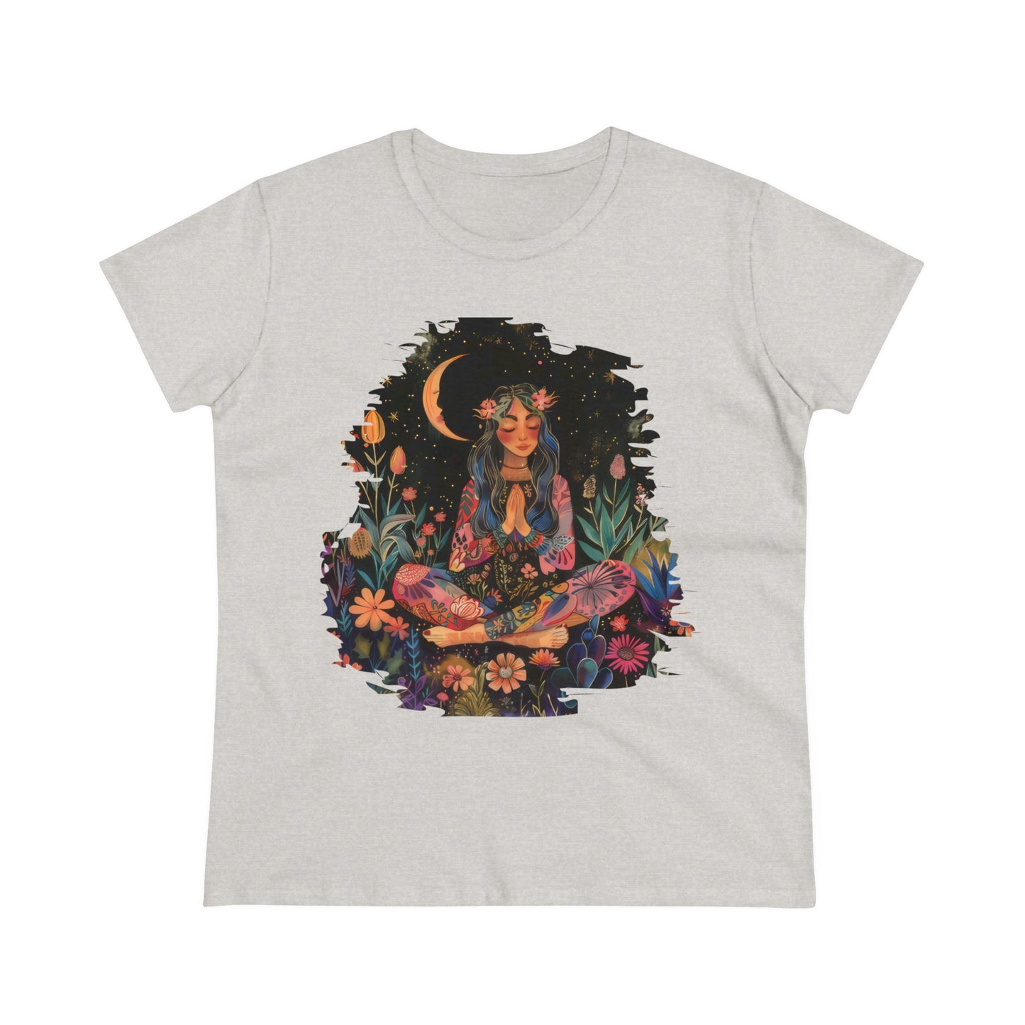 Meditation - Women's Midweight Cotton Tee